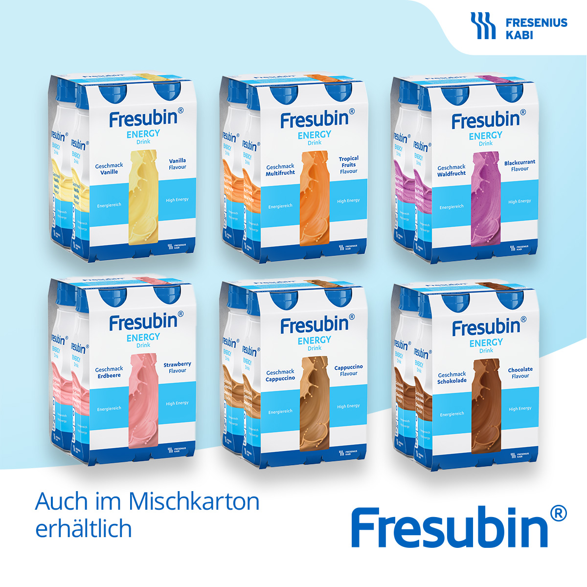 FRESUBIN ENERGY DRINK Vanille Trinkflasche