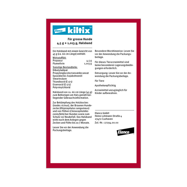 KILTIX Halsband f.große Hunde