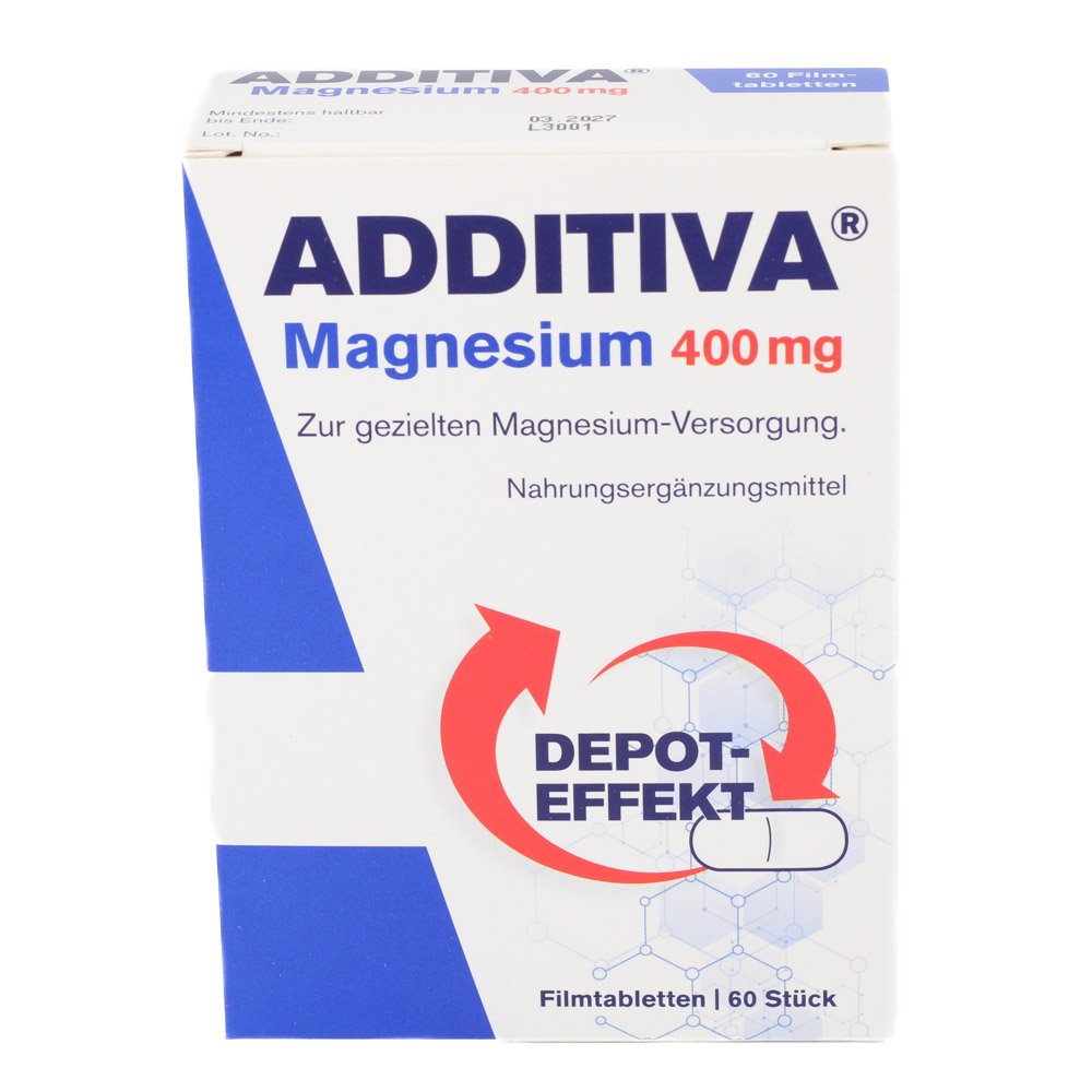 ADDITIVA Magnesium 400 mg Filmtabletten