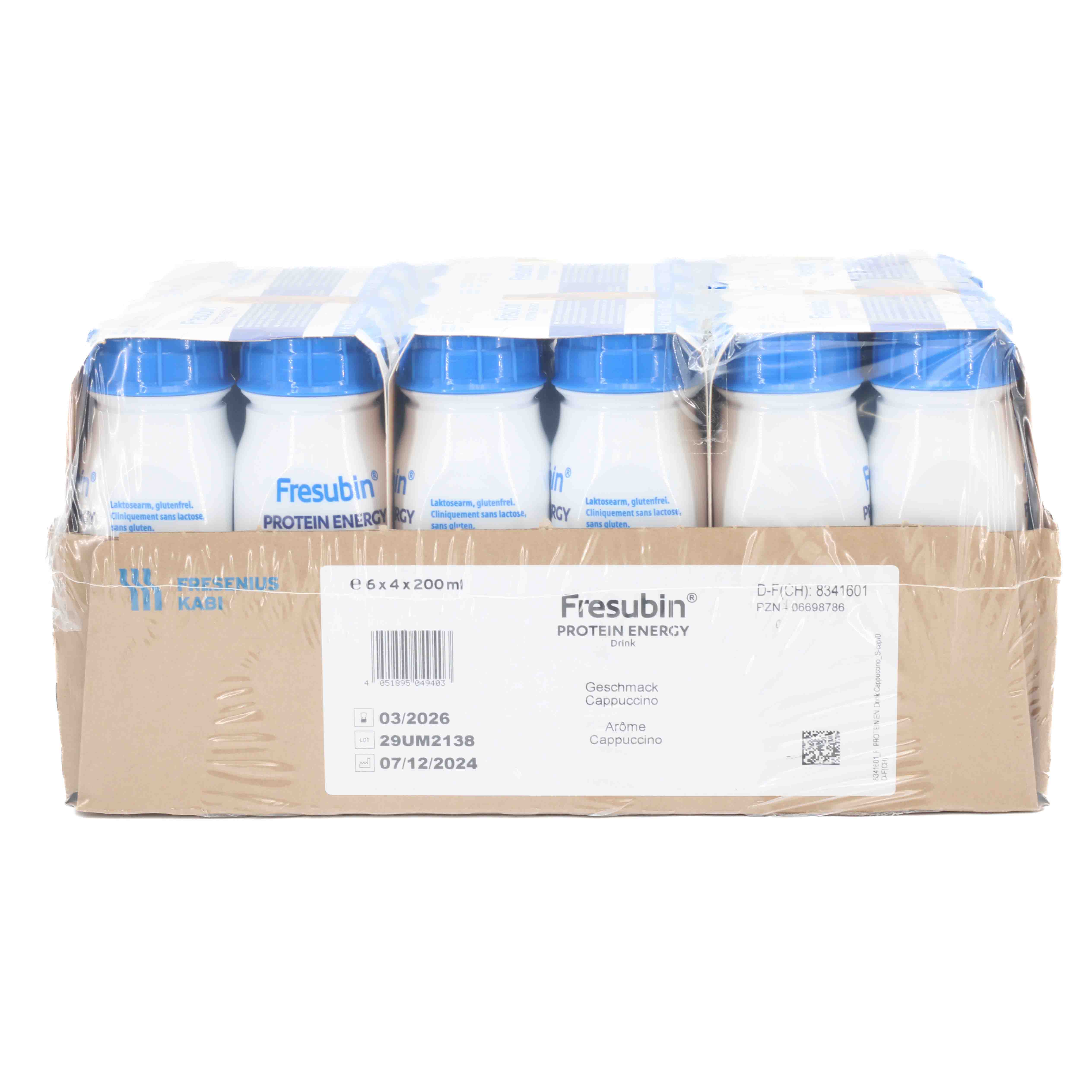 FRESUBIN PROTEIN Energy DRINK Cappuccino Trinkflasche Trinknahrung