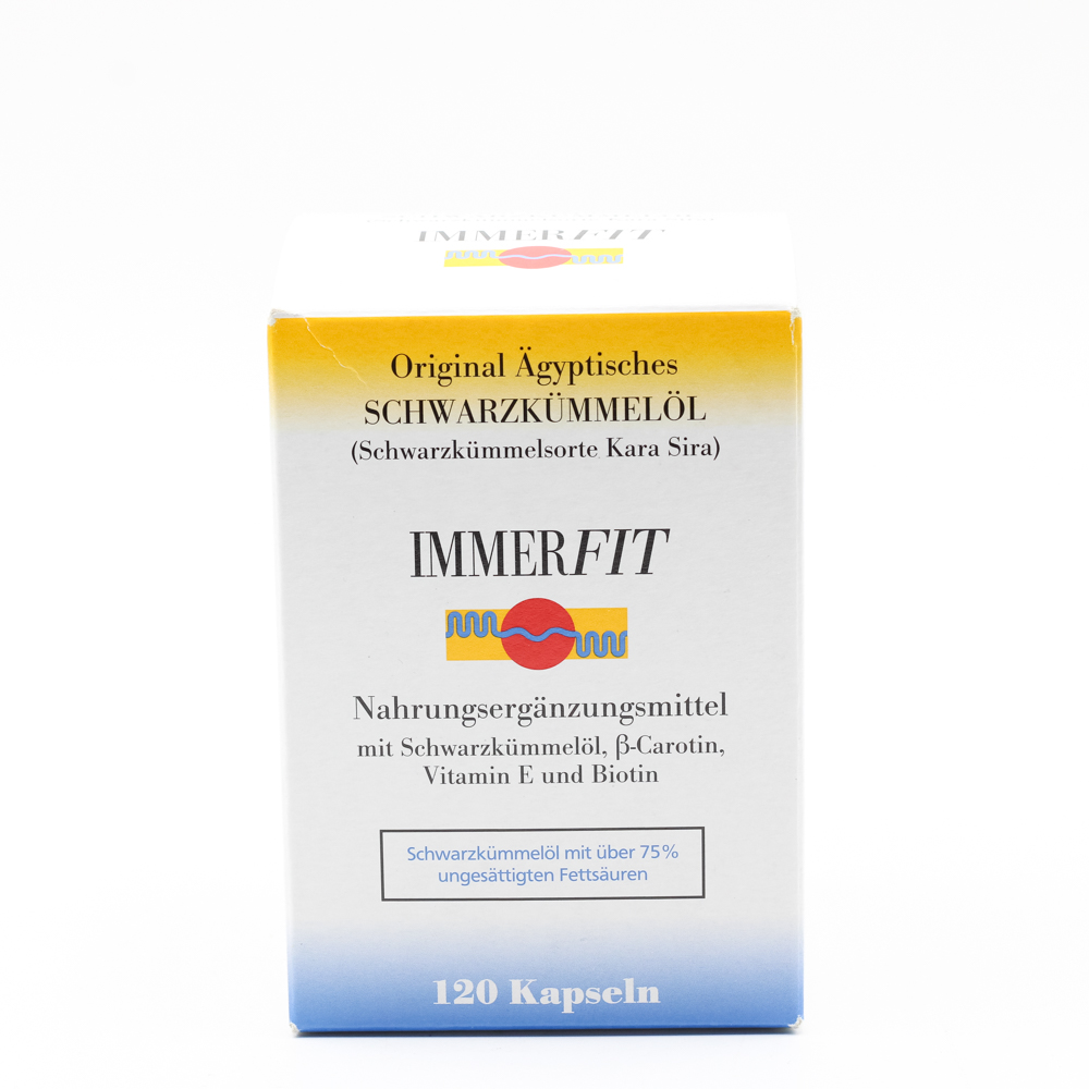 SCHWARZKÜMMELÖL Immerfit Kapseln