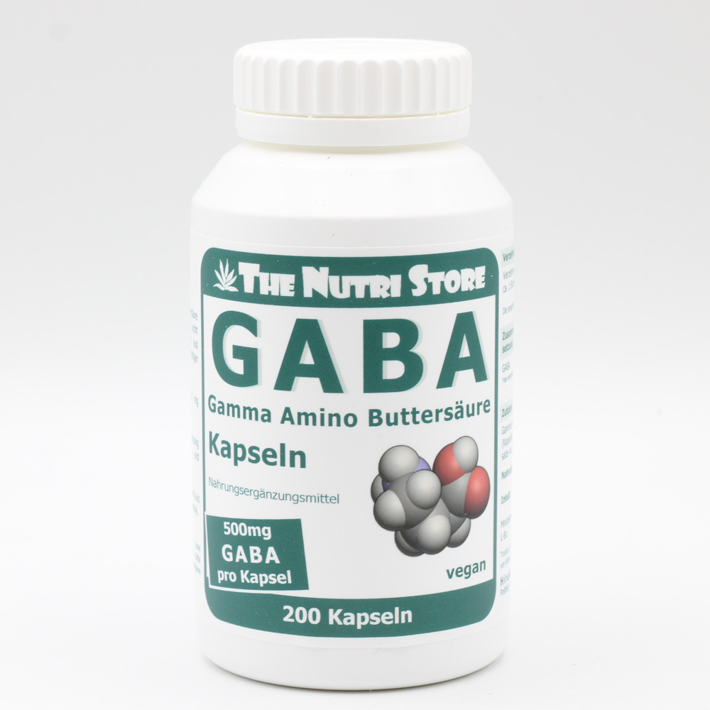 GABA 500 mg vegetarische Kapseln