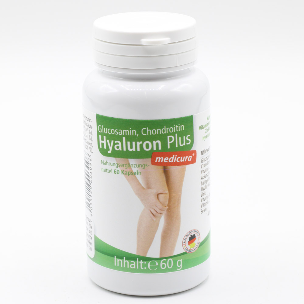 GLUCOSAMIN CHONDROITIN Hyaluronsäure Plus Kapseln