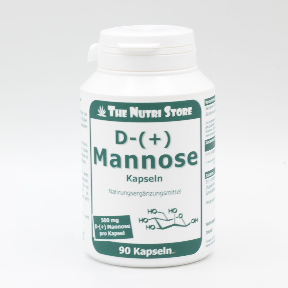 D-MANNOSE 500 mg vegetarische Kapseln