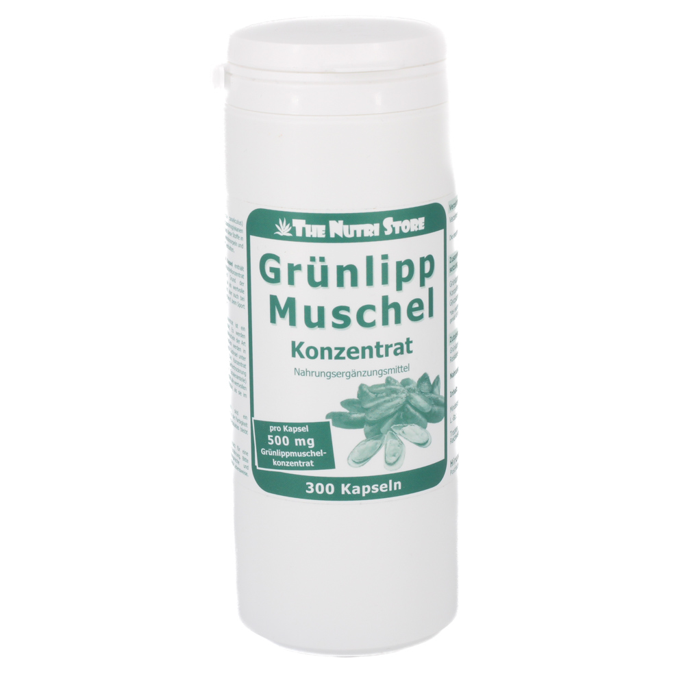 GRÜNLIPPMUSCHEL 500 mg Konzentrat Kapseln