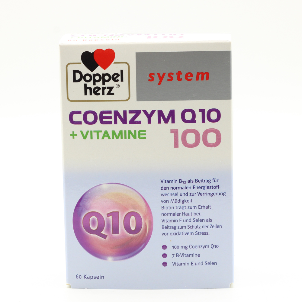 DOPPELHERZ Coenzym Q10 100+Vitamine system Kapseln