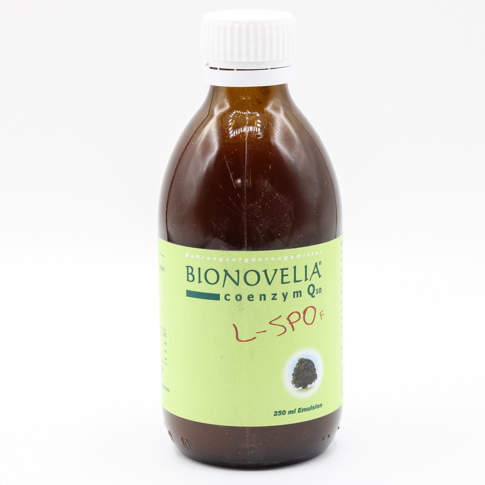 BIONOVELIA coenzym Q10 L-SPO F Fruktose Emulsion
