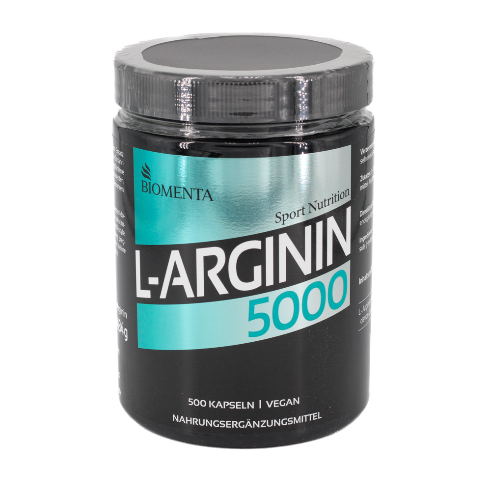 BIOMENTA L-Arginin 5000 Kapseln