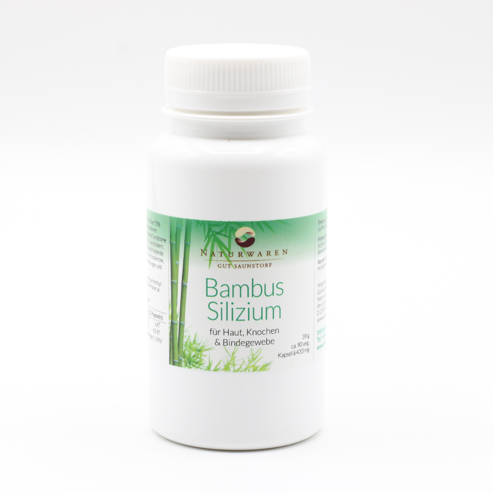 BAMBUS SILIZIUM f.Haut Knochen & Bindegewebe Kaps.