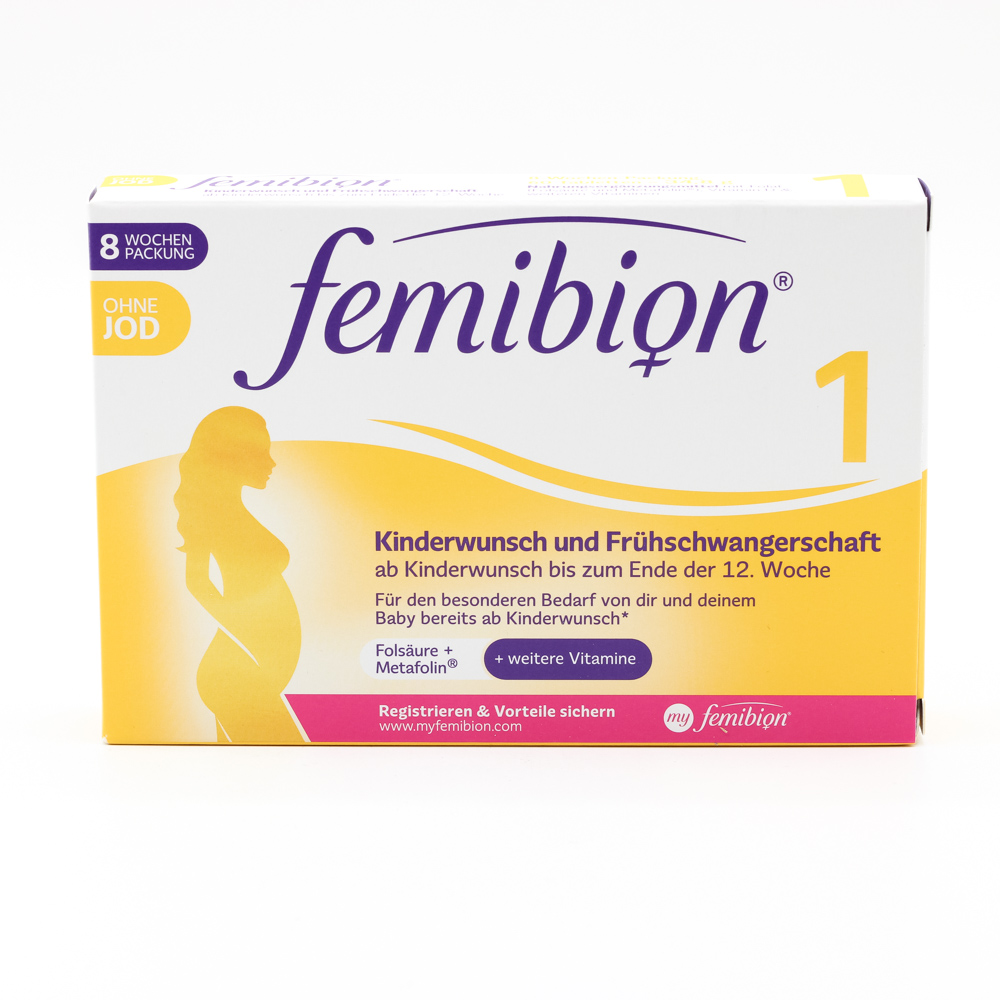 FEMIBION 1 Kinderwunsch+Frühschwangers.o.Jod Tabl.