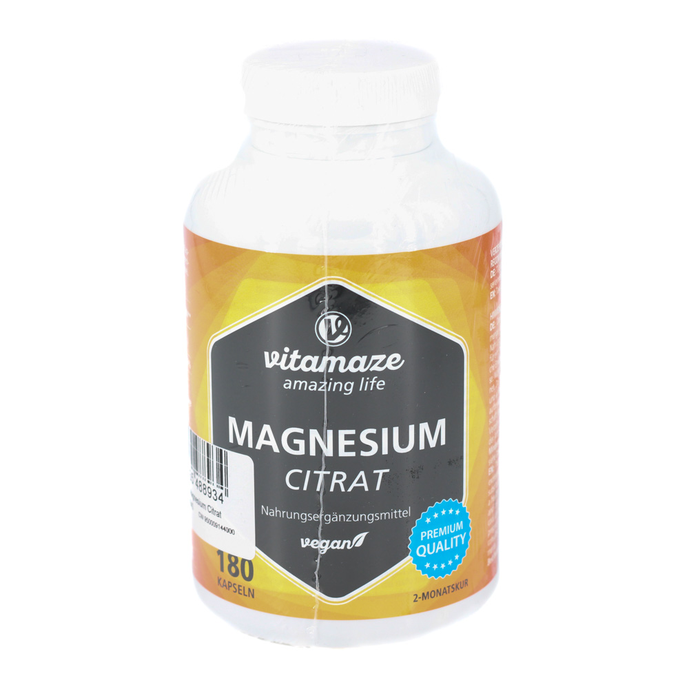 MAGNESIUMCITRAT 360 mg vegan Kapseln