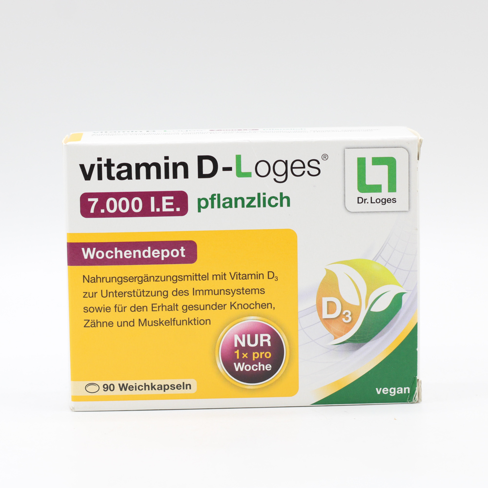 VITAMIN D-LOGES 7.000 I.E. pflanzlich Wochendepot