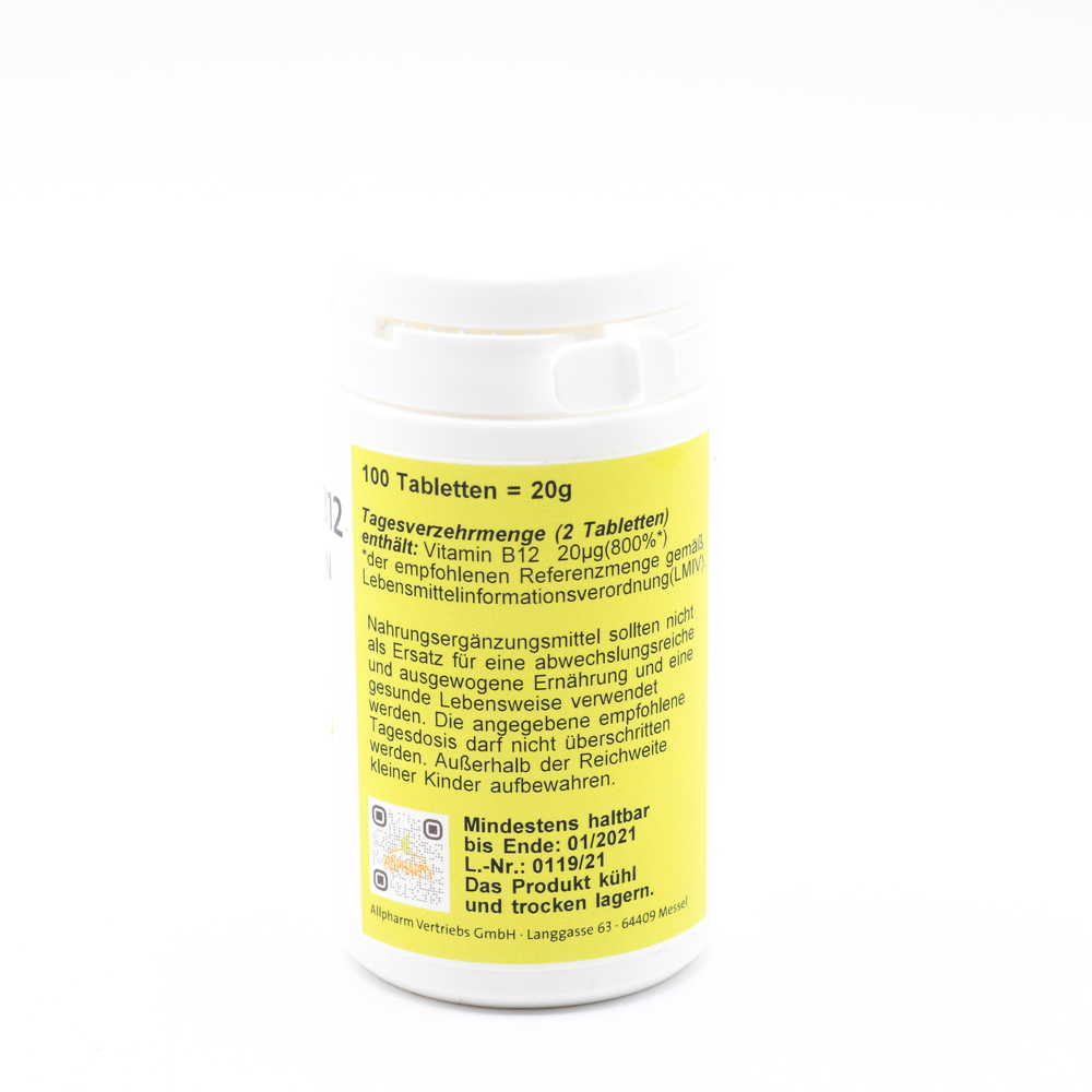 VITAMIN B12 PREMIUM Allpharm Tabletten