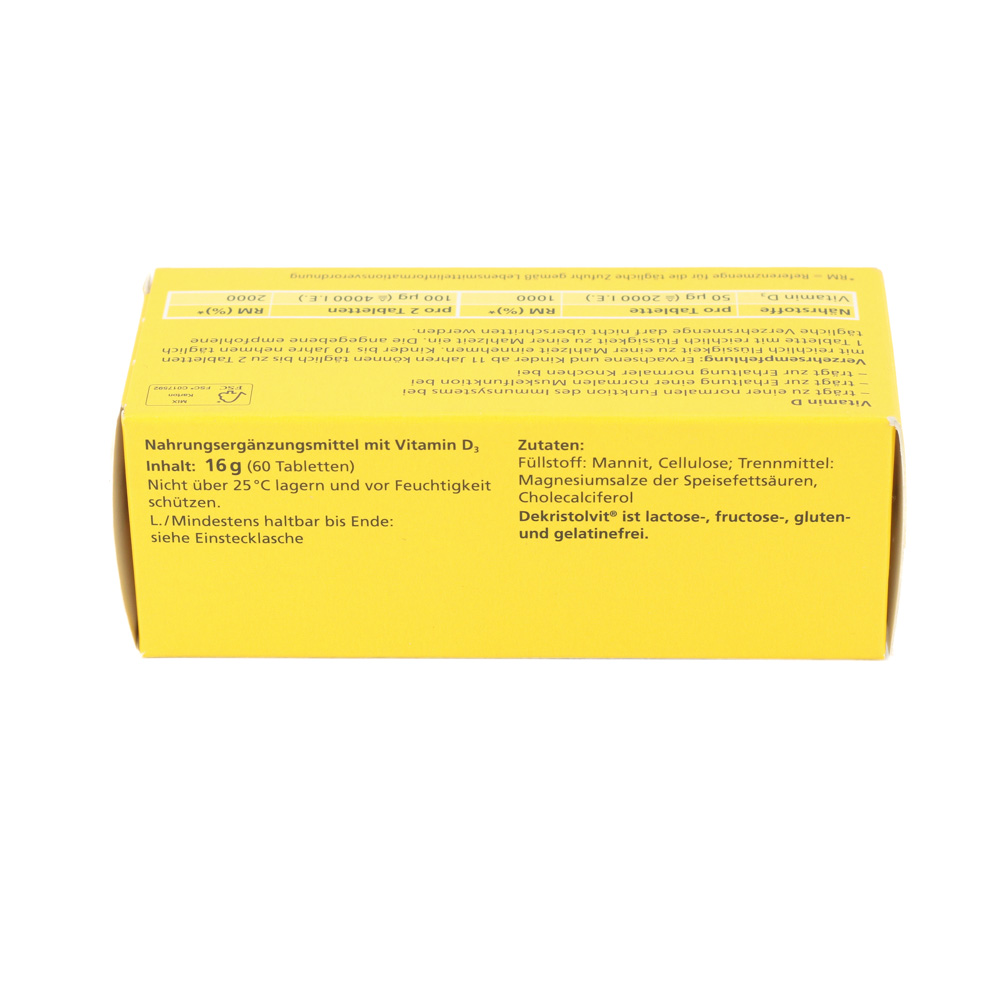 DEKRISTOLVIT D3 2000 I.E. Tabletten