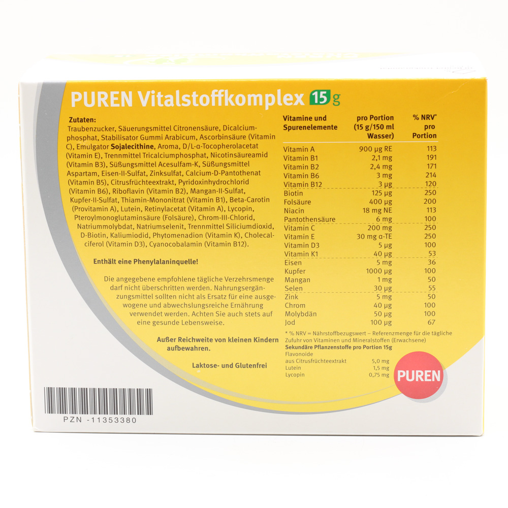 PUREN Vitalstoffkomplex Beutel a 15 g Granulat