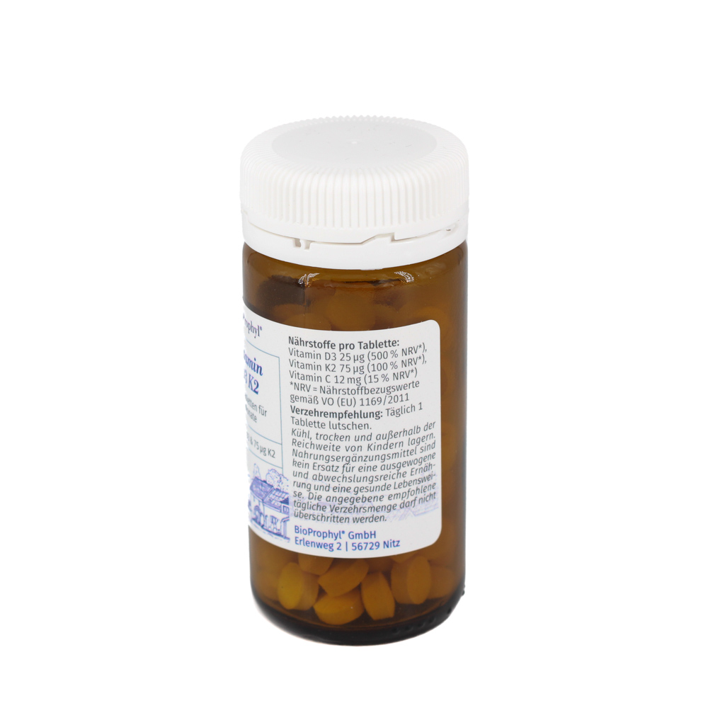 VITAMIN D3 K2 Lutschtabletten