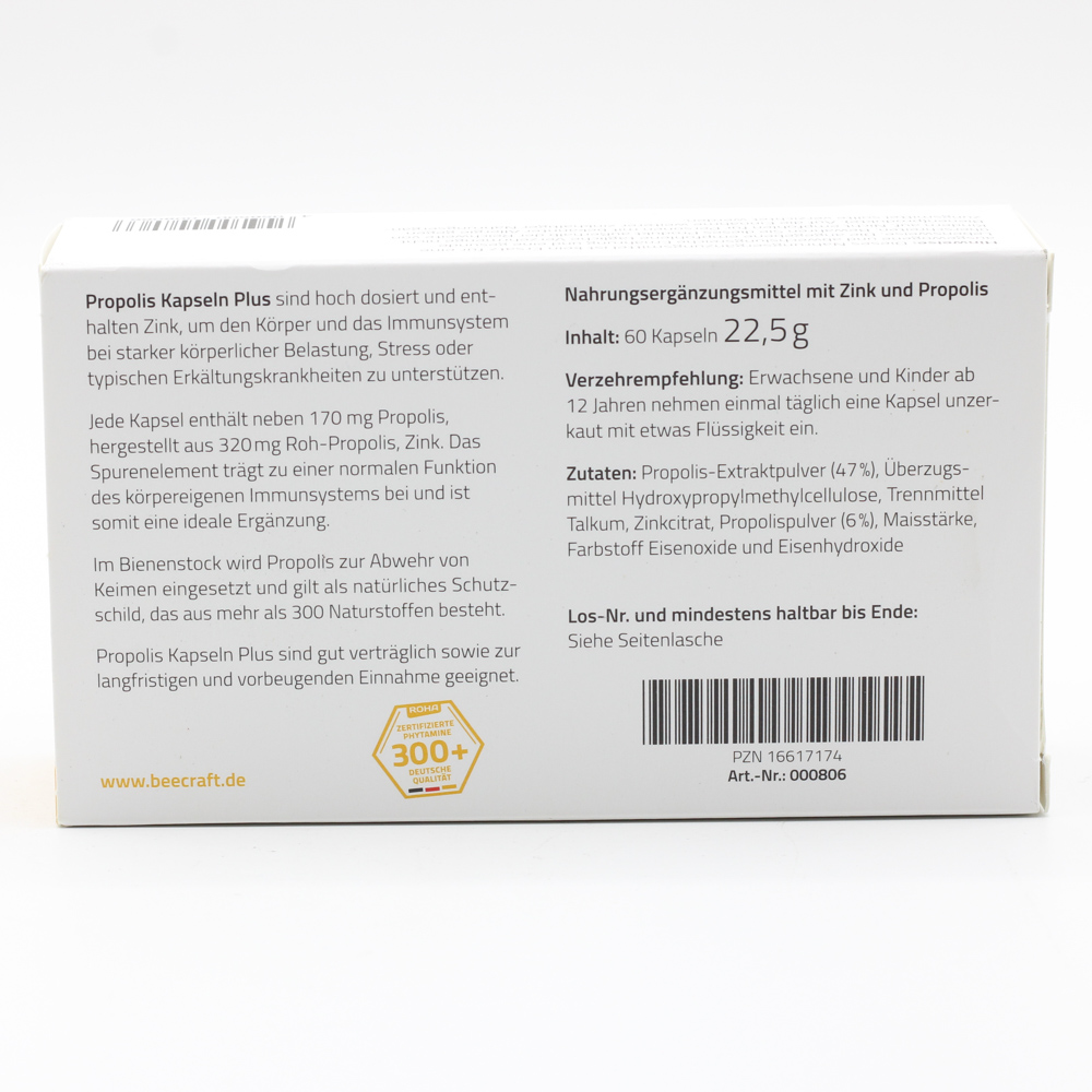 BEECRAFT Propolis Kapseln Plus