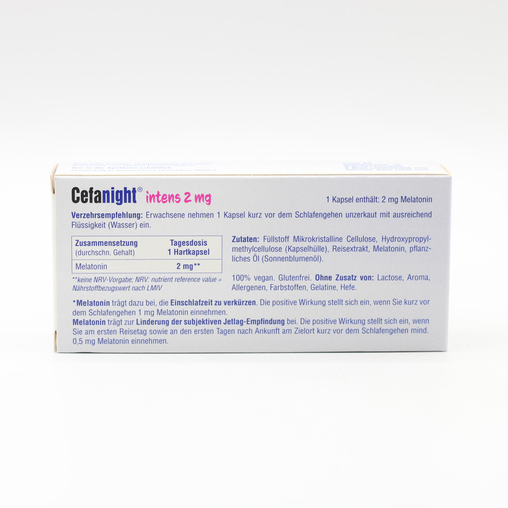 CEFANIGHT intens 2 mg Hartkapseln