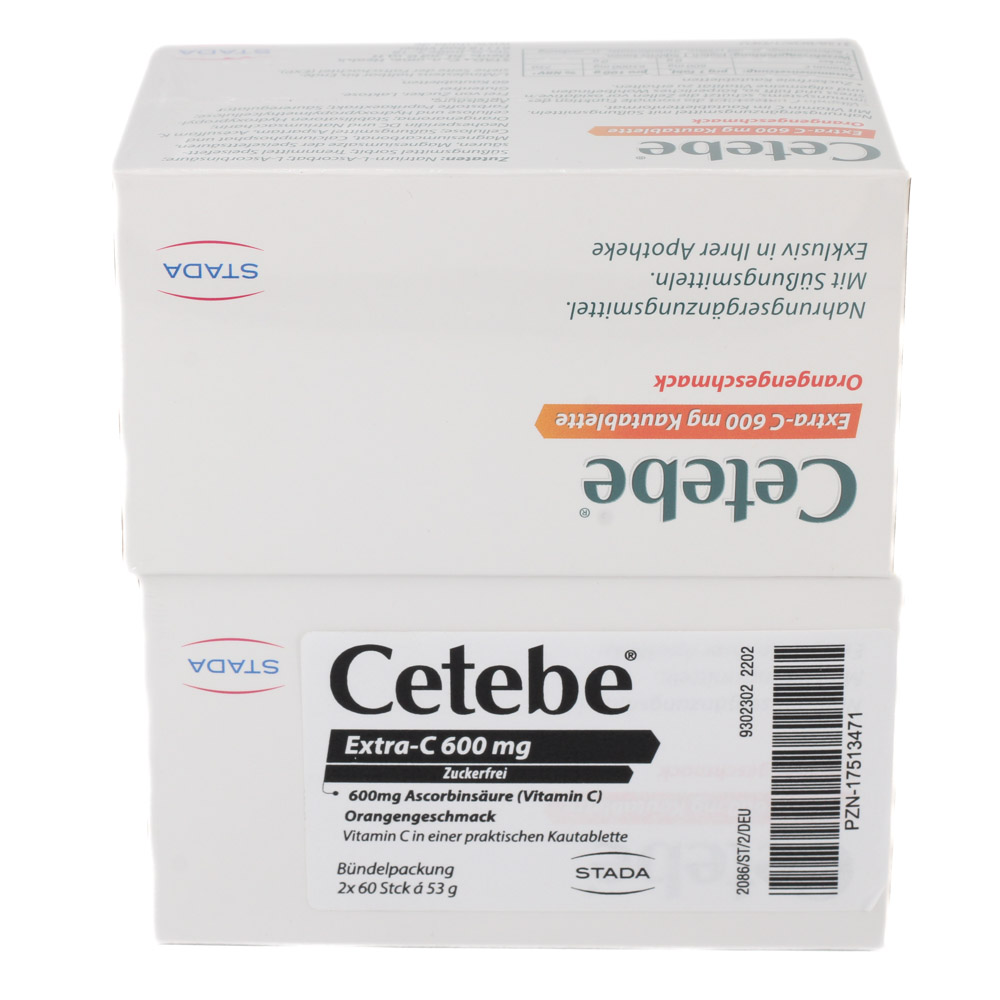 CETEBE Extra-C 600 mg Kautabletten