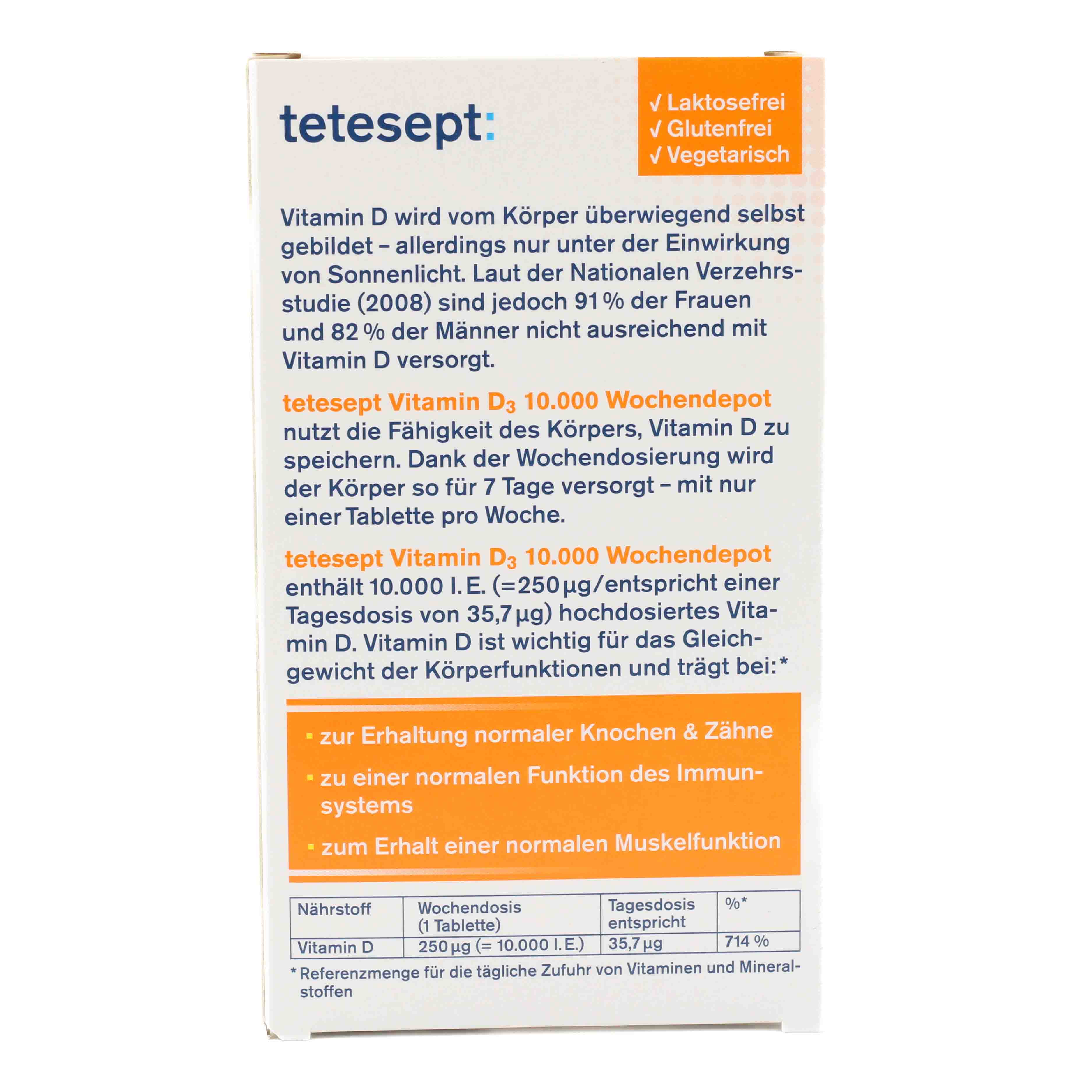TETESEPT Vitamin D3 10.000 Filmtabletten