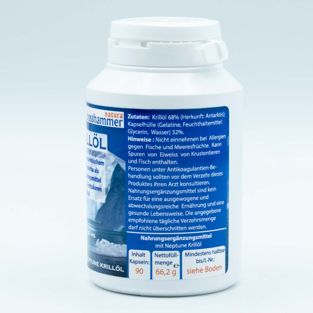 DR.BOSSHAMMER Krillöl NKO Kapseln