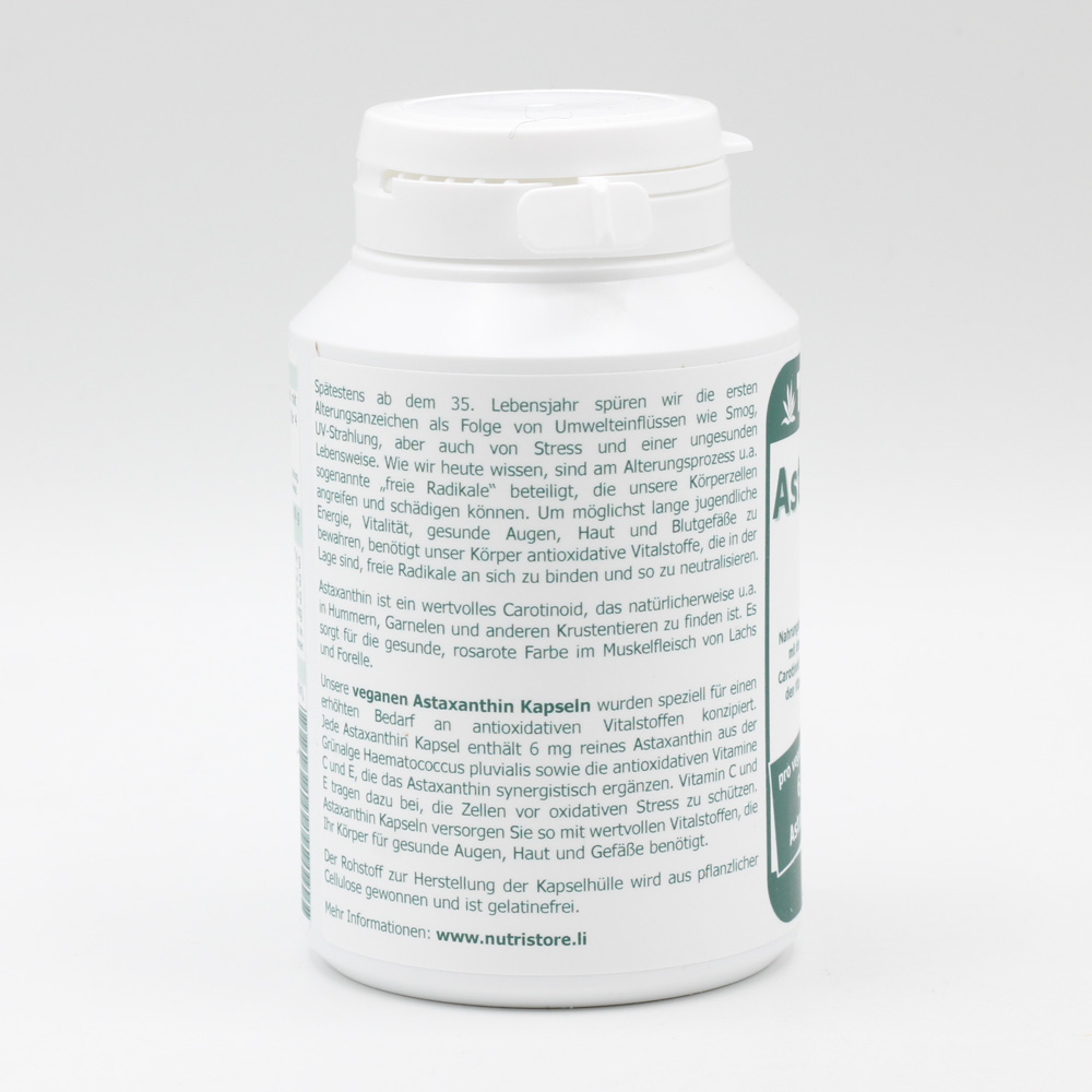 ASTAXANTHIN 6 mg vegetarische Kapseln