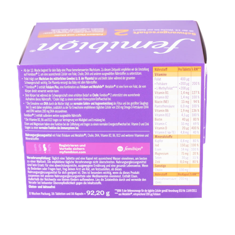FEMIBION 2 Schwangerschaft Kombipackung