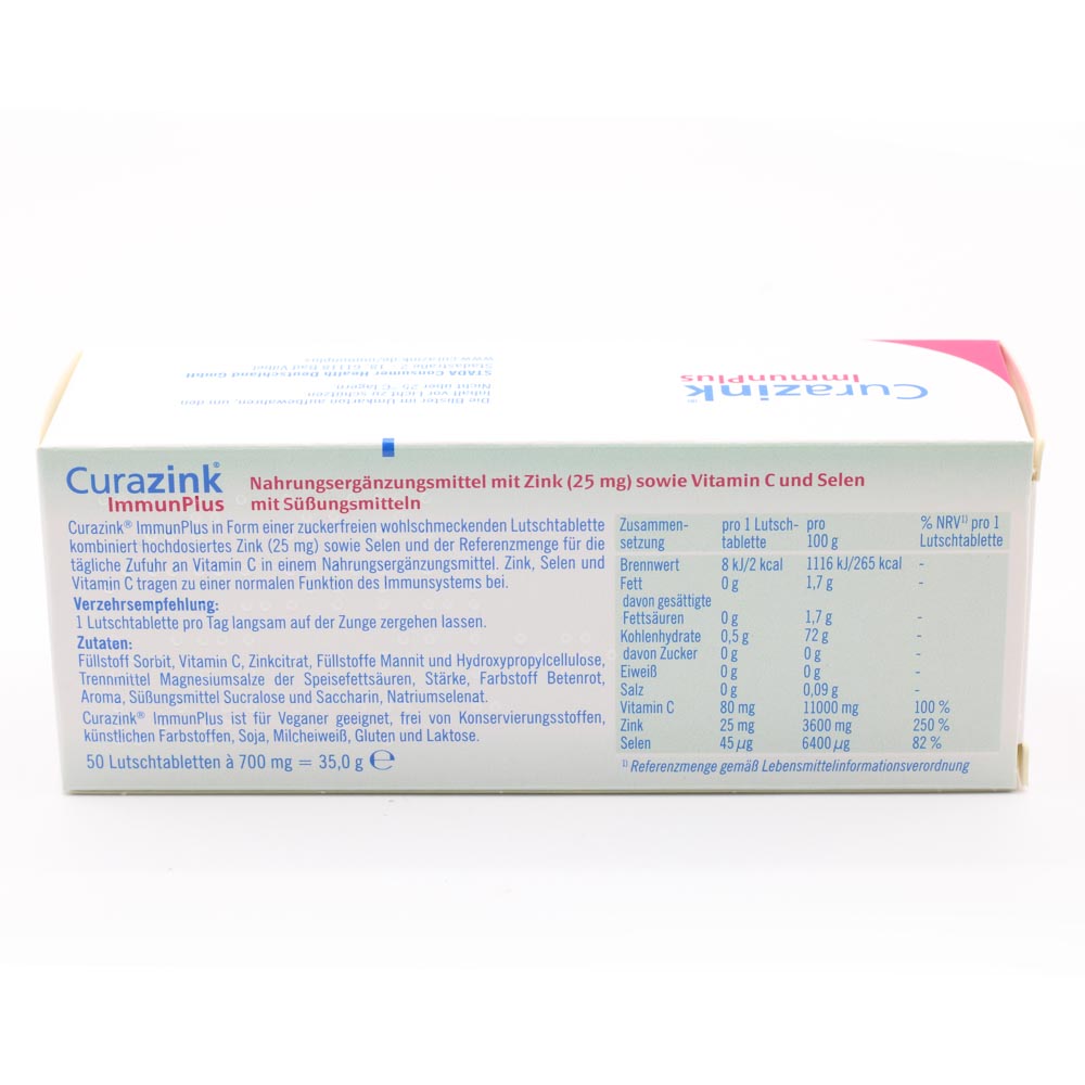 CURAZINK ImmunPlus Lutschtabletten