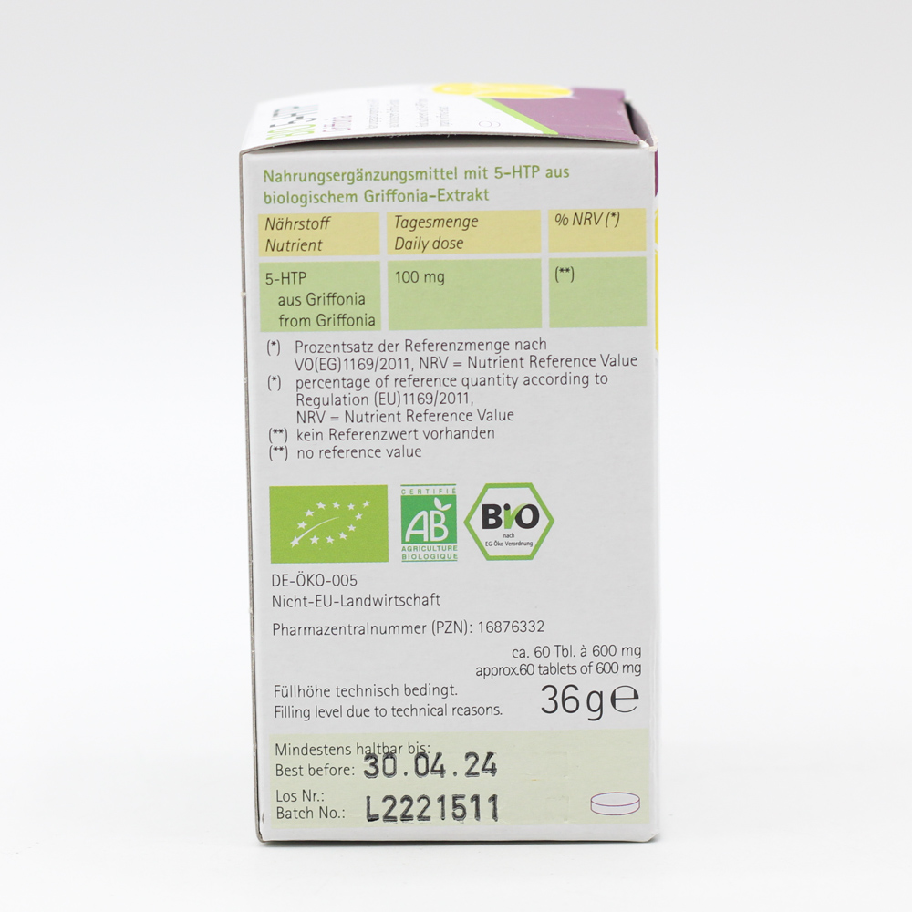 GSE 5-HTP Griffonia Bio Tabletten