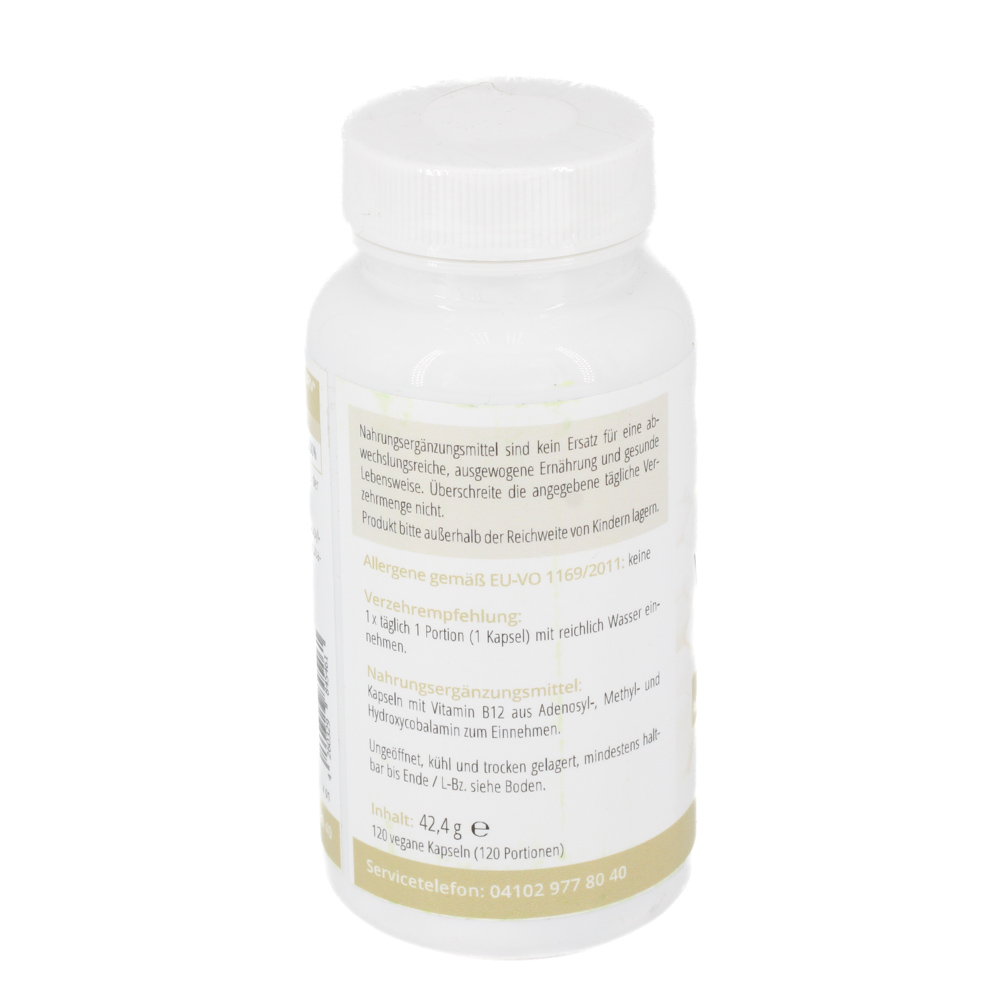 CELLUFINE Vitamin B12 Komplex vegan Kapseln