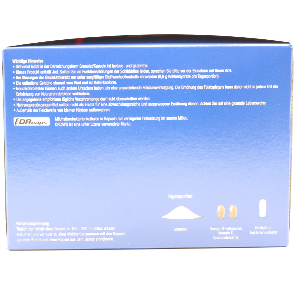 ORTHOMOL Natal Granulat/Kapseln 30 Btl.Kombipack.
