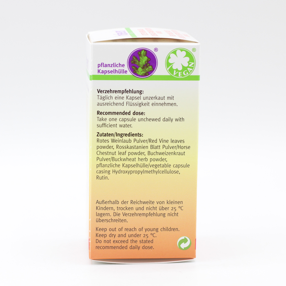 HAFESAN Rotes Weinlaub+Rosskastan.+Rutin Kapseln