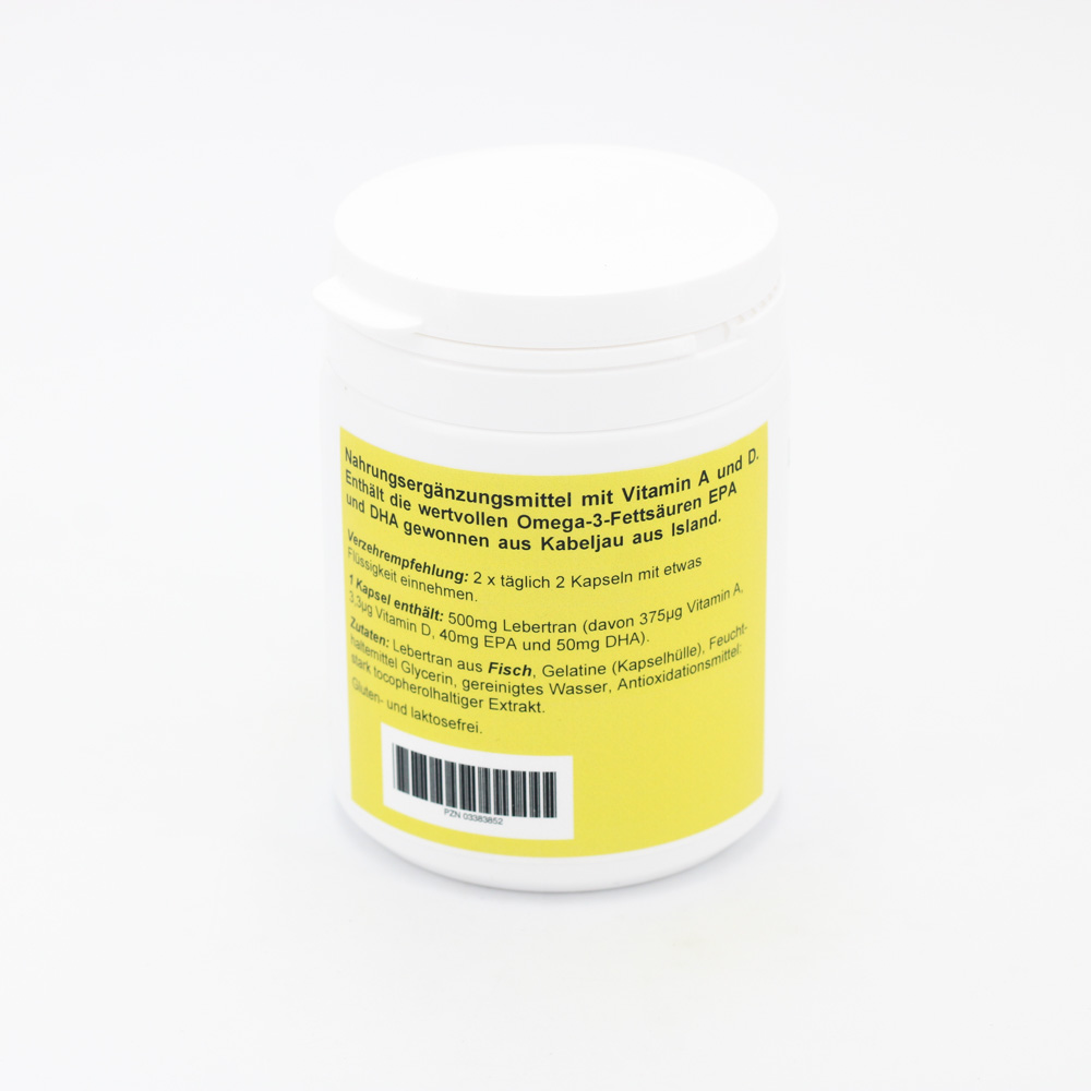 LEBERTRAN KAPSELN 500 mg