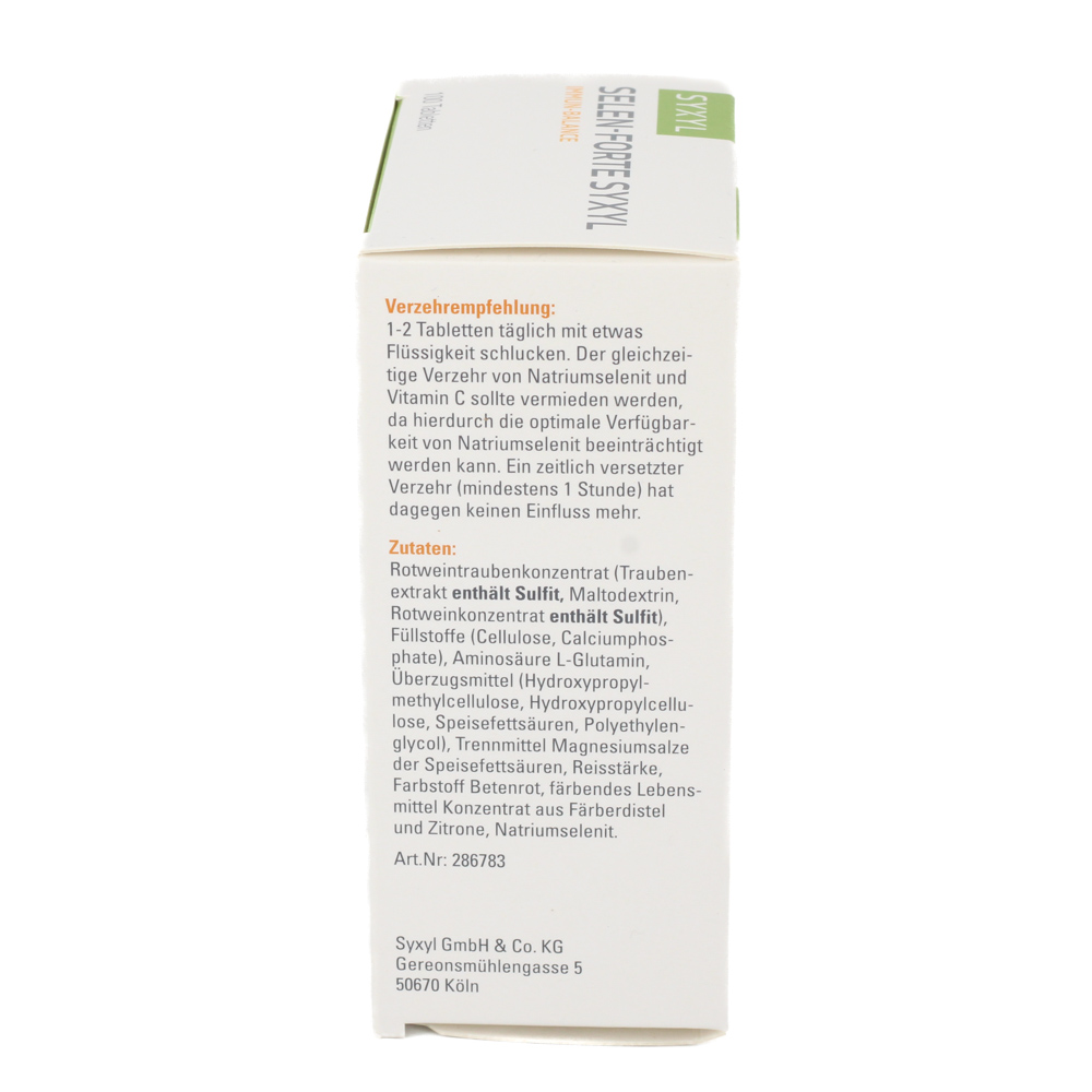SELEN FORTE Syxyl Tabletten