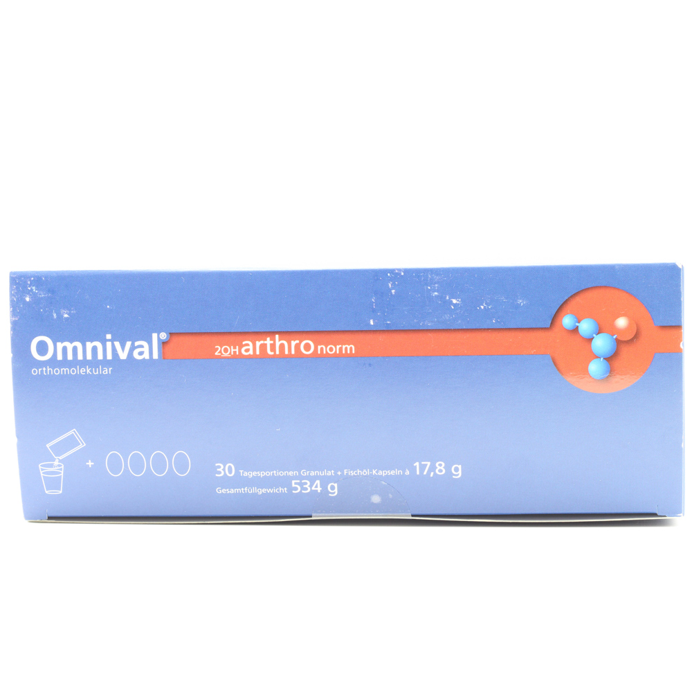 OMNIVAL orthomolekul.2OH arthro norm 30Gran.Kap.