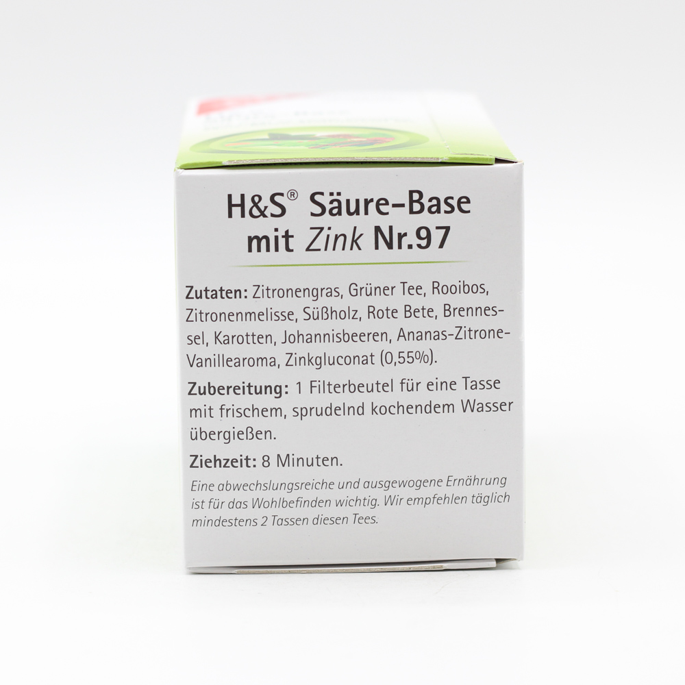 H&S Säure-Base m.Zink Filterbeutel