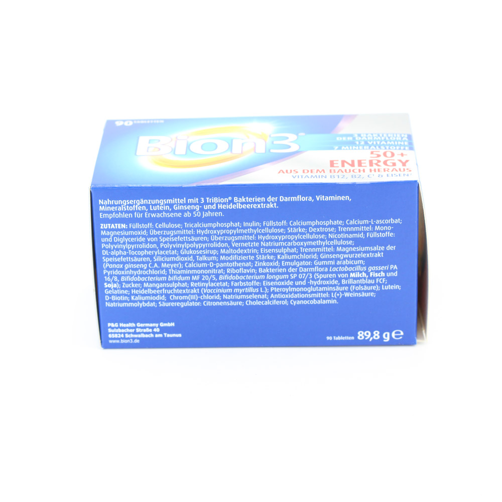 BION3 50+ Energy Tabletten