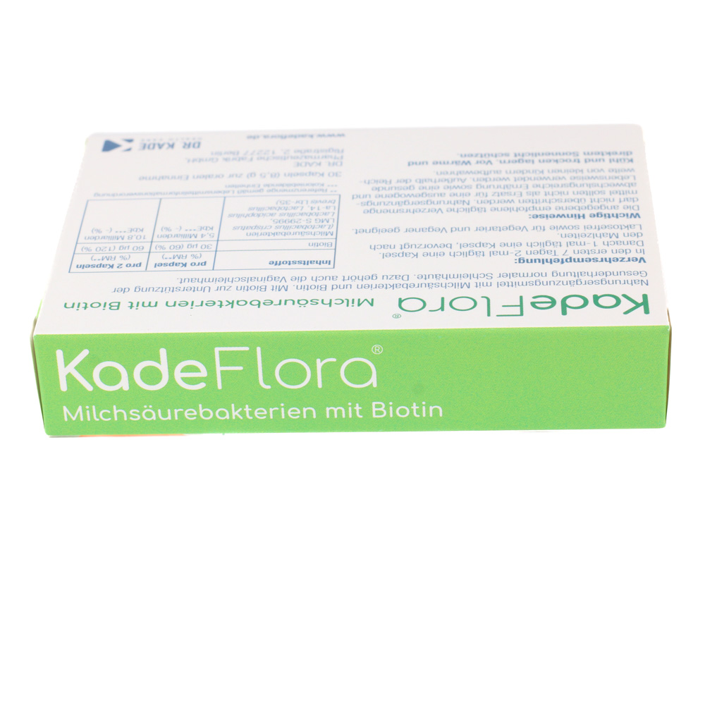 KADEFLORA Milchsäurebakterien mit Biotin Kapseln