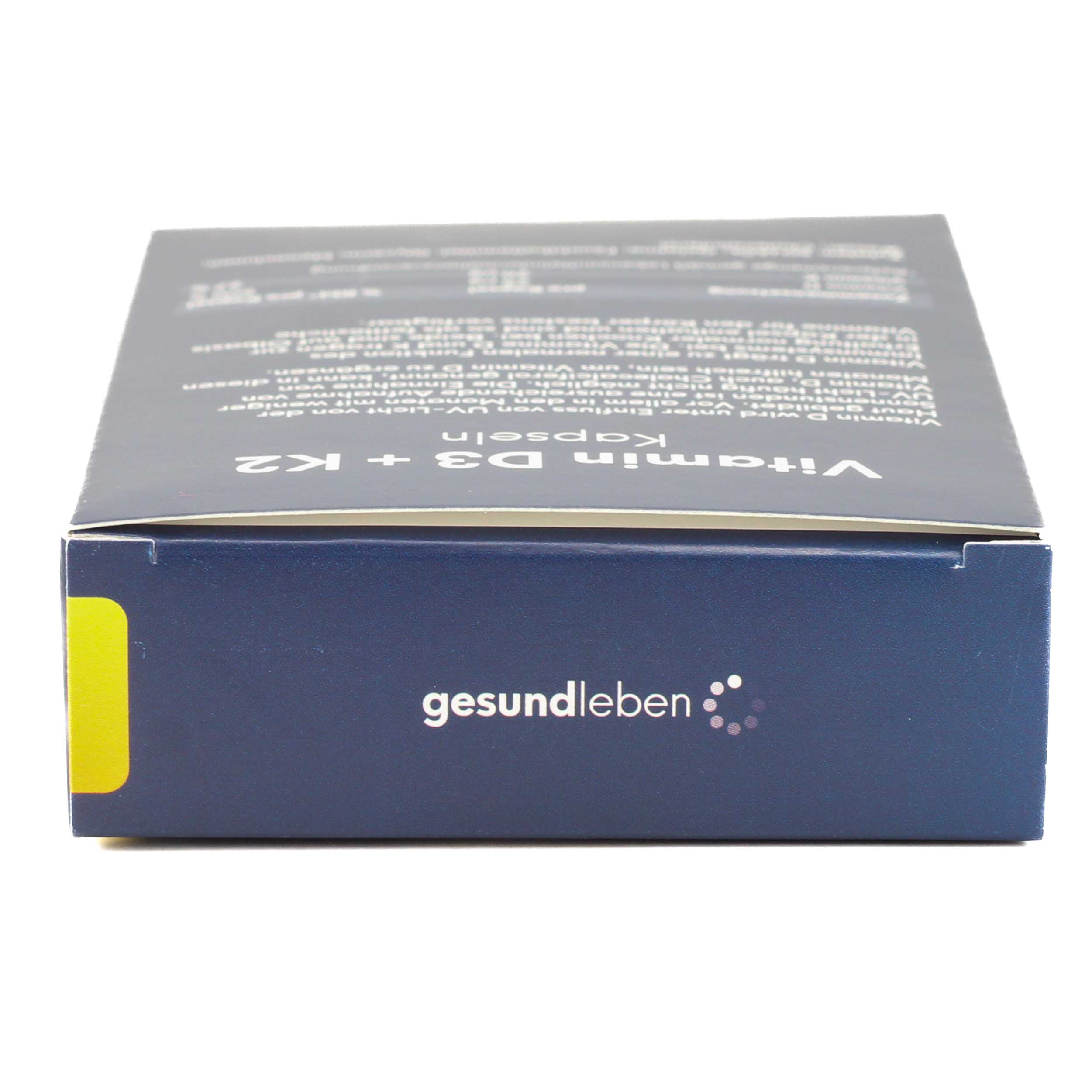 GESUND LEBEN Vitamin D3+K2 Weichkapseln