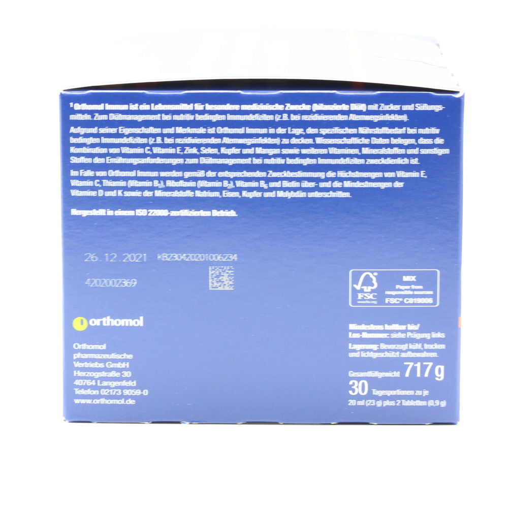 ORTHOMOL Immun Trinkfläschchen/Tabl.Kombipack.