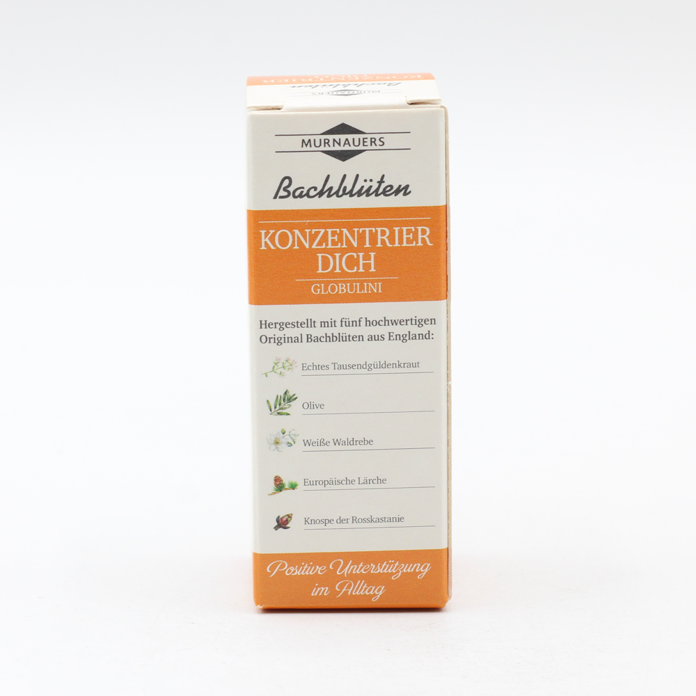 BACHBLÜTEN Murnauers Konzentrier Dich Globulini