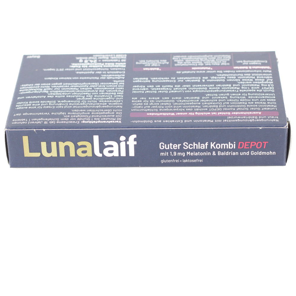 LUNALAIF Guter Schlaf Kombi Depot Tabletten