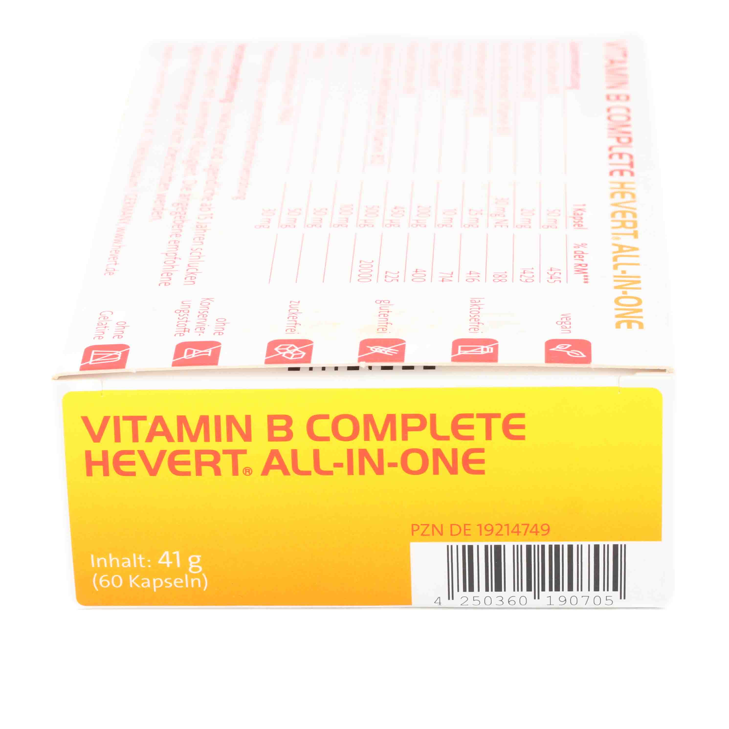 VITAMIN B COMPLETE Hevert all-in-one Kapseln