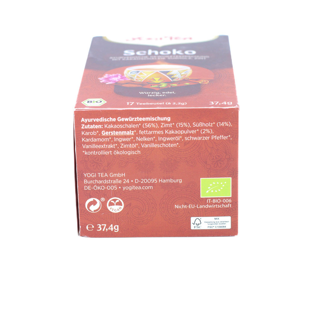YOGI TEA Schoko Bio Filterbeutel
