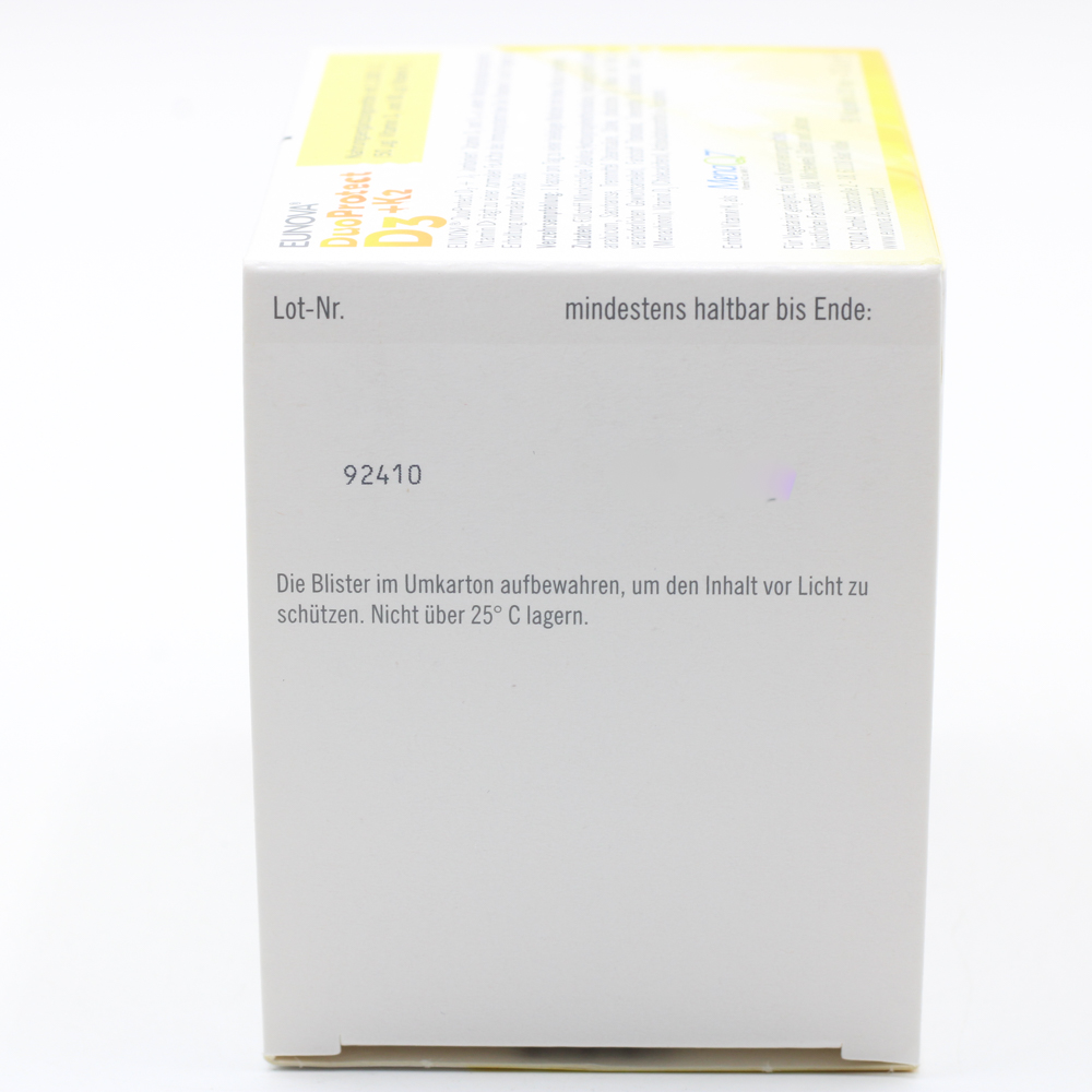 EUNOVA DuoProtect D3+K2 2000 I.E./80 μg Kapseln