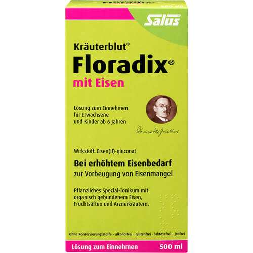 FLORADIX mit Eisen Lösung zum Einnehmen