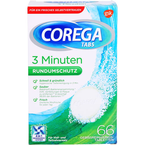 COREGA Tabs 3 Minuten