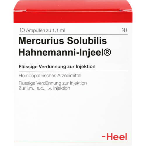 MERCURIUS SOLUBILIS INJEEL Hahnemanni Ampullen