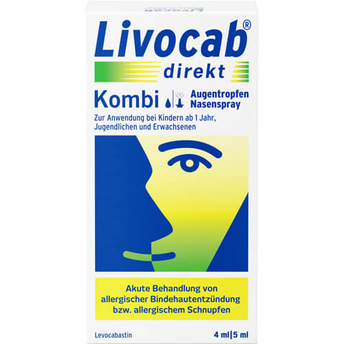 Livocab®direkt Nasenspray/Augentropfen Kombi