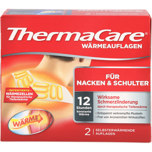 THERMACARE Nacken/Schulter Auflagen z.Schmerzlind.